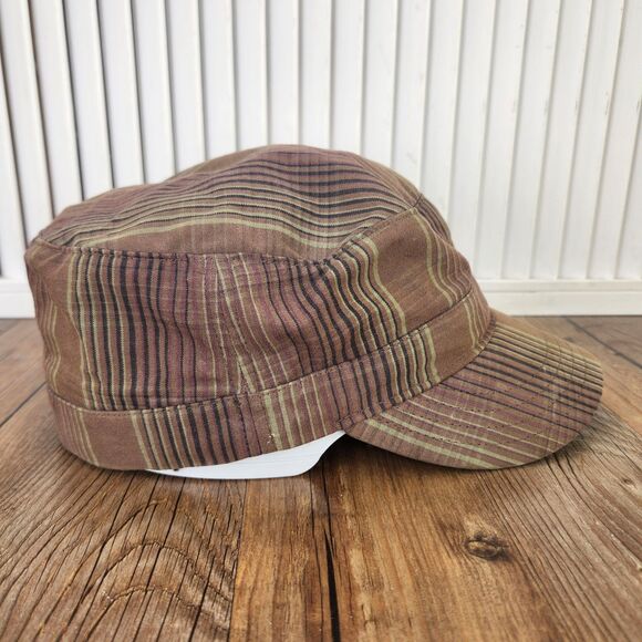 Patagonia Cadet Work Cap Brown Green Plaid Size M Outdoor Utility Streetwear Hat main image 9